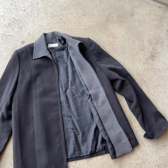 Vintage FELLA HAMILTON Women’s Grey Jacket Size 12 - Picture 3 of 3
